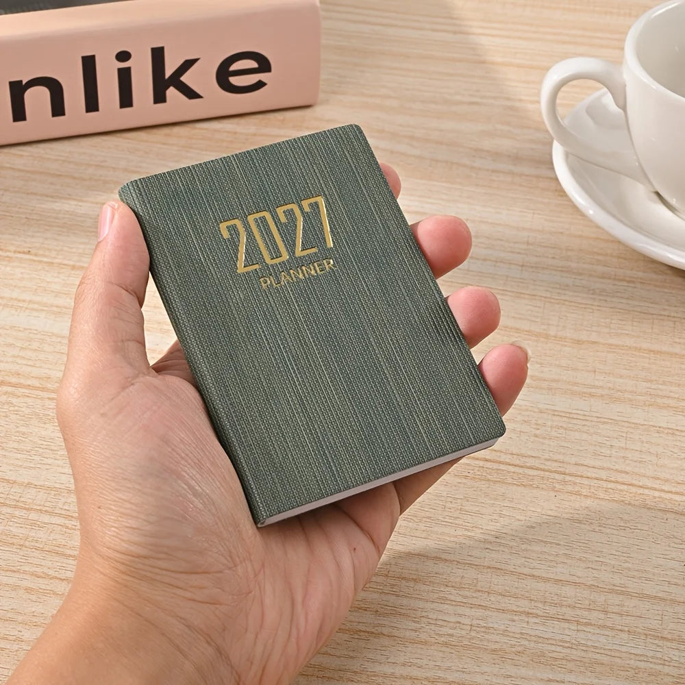 2027 Daily Planner – 365-Day Mini Pocket Schedule Book Daily Planner Book Babs