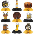 Whiskey Party Decor Set – Balloons, Banner & Table Honeycomb Party Decoration Set Babs light green