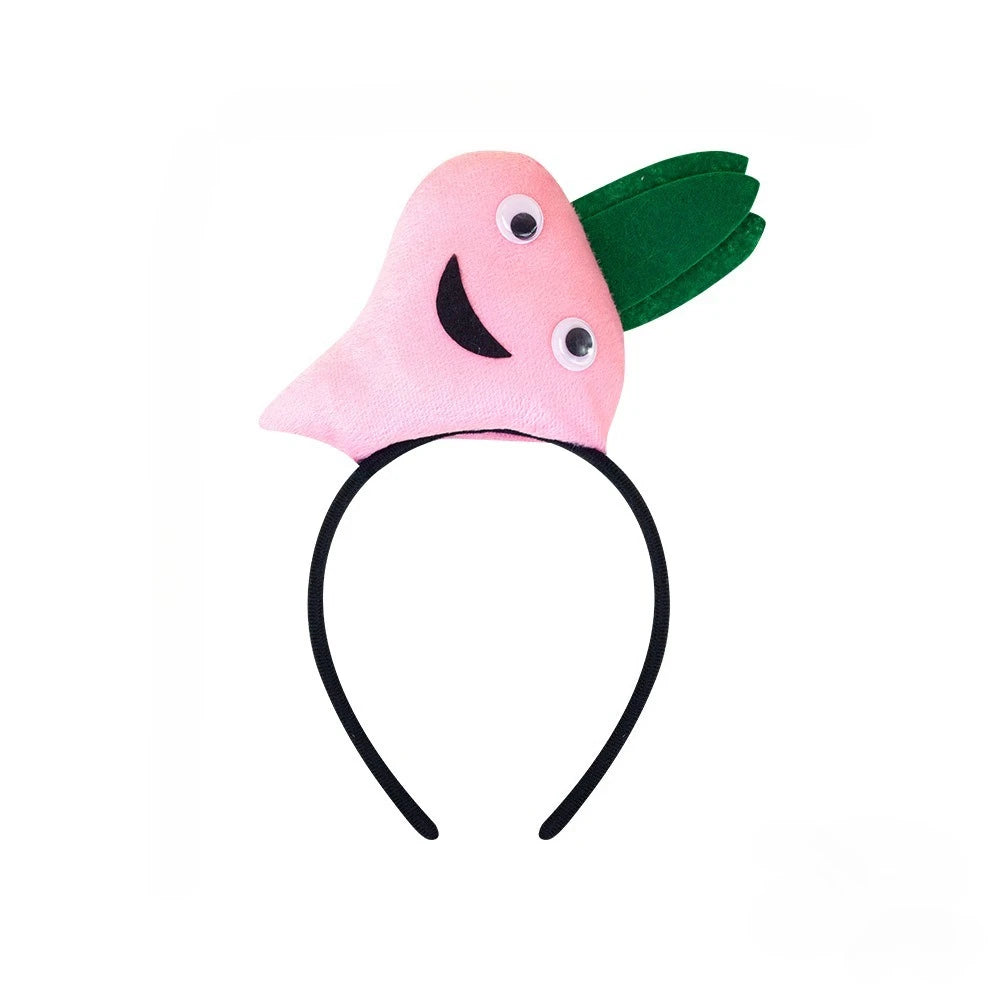 Cute Carrot Hair Hoop – Cosplay Headwear for Kids & Adults Costume Hair Hoop Babs pink headband for teens or women