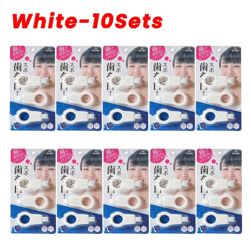 Dental Nano Sponge Scrub – Tartar & Plaque Stain Remover Dental Cleaning Scrub Babs 10PCS