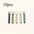 Metal Zipper Pull Replacement Sliders – DIY Sewing Repair Zipper Pull Slider Babs 10pcs