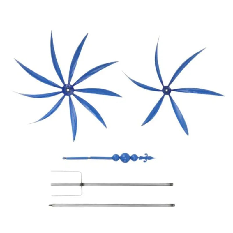 Metal Wrought Iron Spinning Windmill Outdoor Garden Wind Rotator Garden Wind Rotator Babs