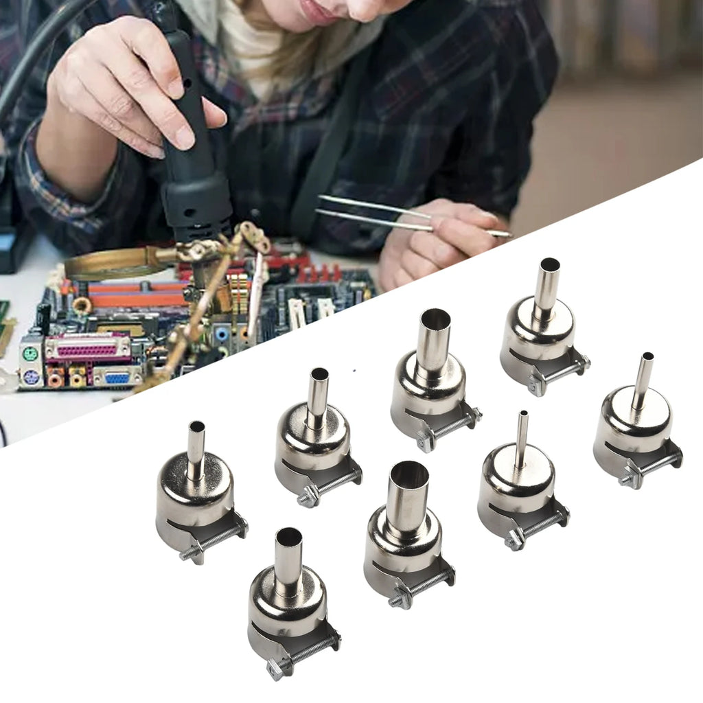Universal Hot Air Rework Nozzles – 850 & 852D Station Compatible Rework Station Nozzle Babs