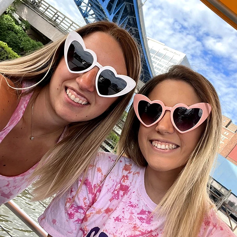 Heart Shaped Bachelorette Party Sunglasses | Bridal Shower Gift Party Novelty Sunglasses Babs