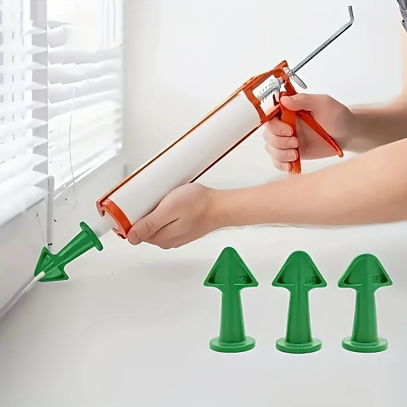 3-Piece Sealant Nozzle Set – Tile Joint & Floor Sealing Tool Sealant Nozzle Set Babs