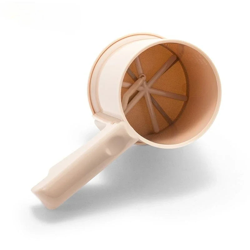 Manual Flour Sifter – Food-Grade PP Handheld Baking Tool Flour Sifter Babs