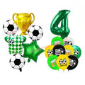 Soccer Football Birthday Party Decorations – Balloons, Plates & Cups Party Decoration Kit Babs 25pcs Balloons-4