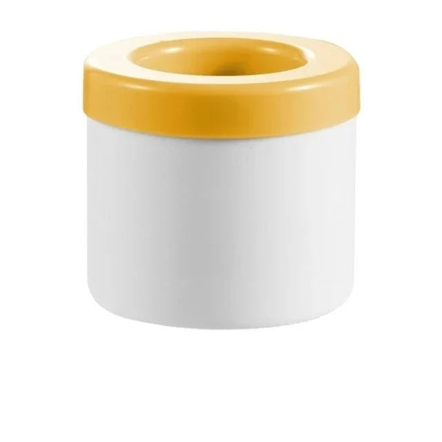 Large Round Silicone Ice Cube Mold & Ice Bucket – DIY Maker Silicone Ice Cube Mold Babs S-Orange