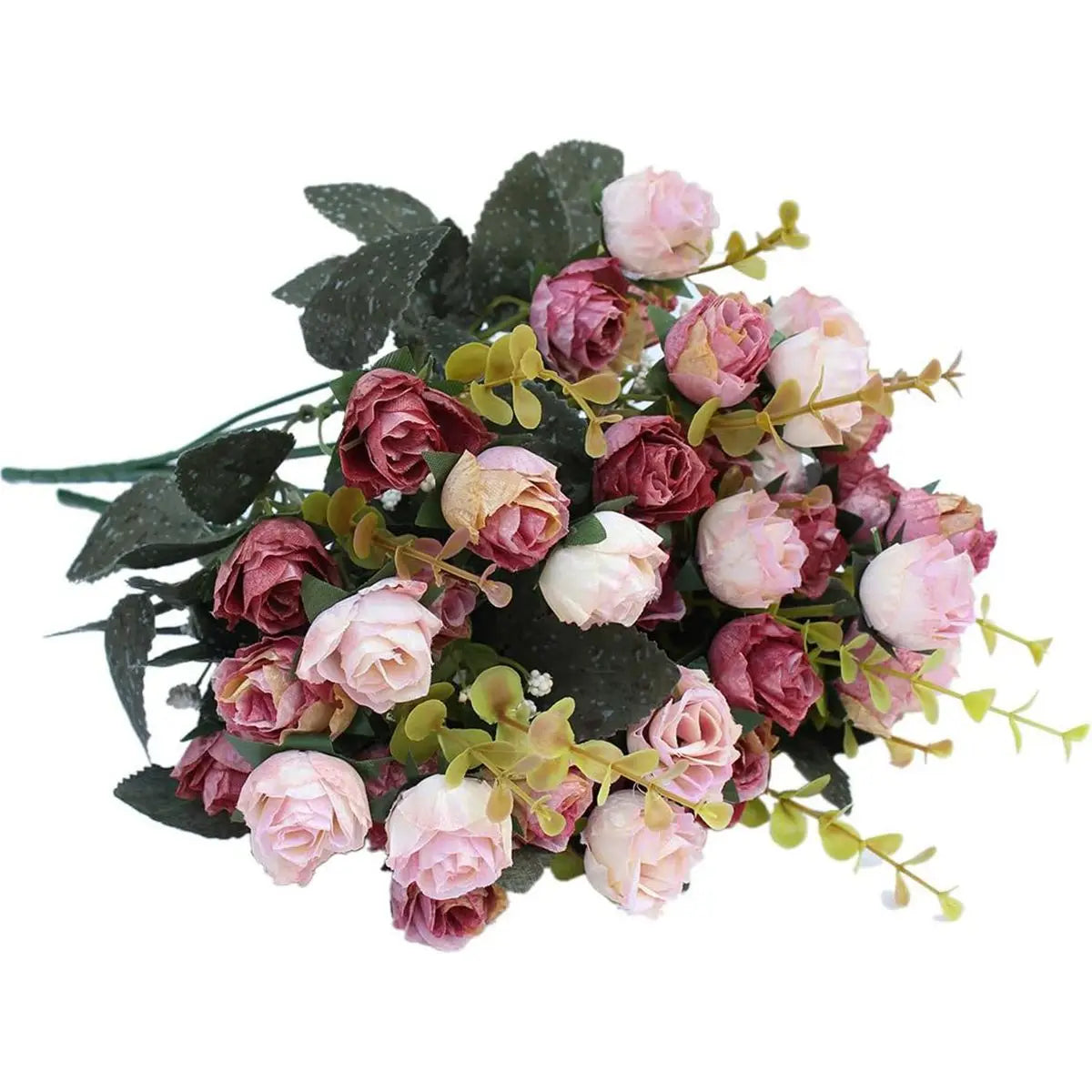 Silk Rose Artificial Flowers – Wedding, Bouquet & Home Décor Artificial Silk Flowers Babs color 2 1 piece