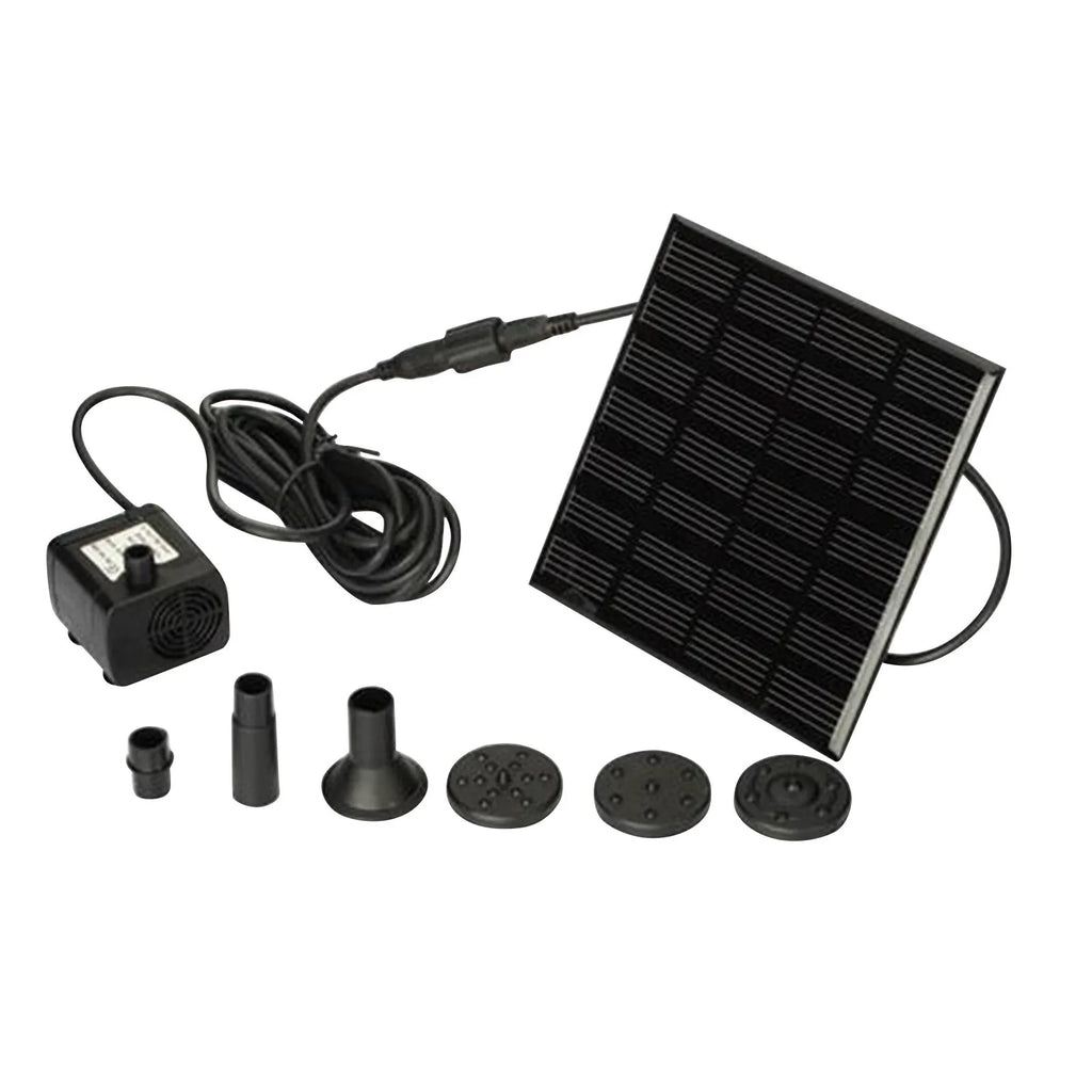 Mini Solar Floating Fountain – Garden Bird Bath & Pond Decor Solar Garden Fountain Babs