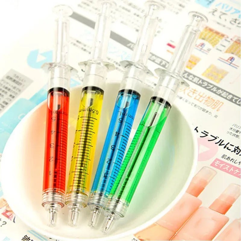 Syringe Shape Ballpoint Pens – Novelty Pens for Kids & Parties Novelty Ballpoint Pens Babs