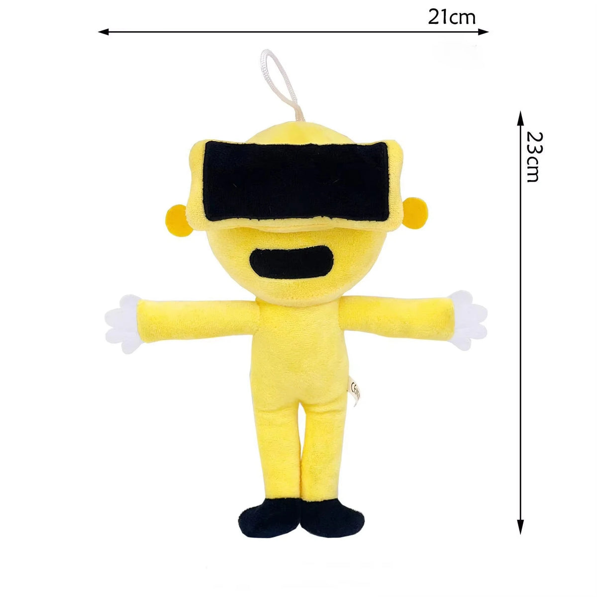 Sprunki Plush Stuffed Doll 20cm – Soft Game Character Toy Stuffed Plush Doll Babs black