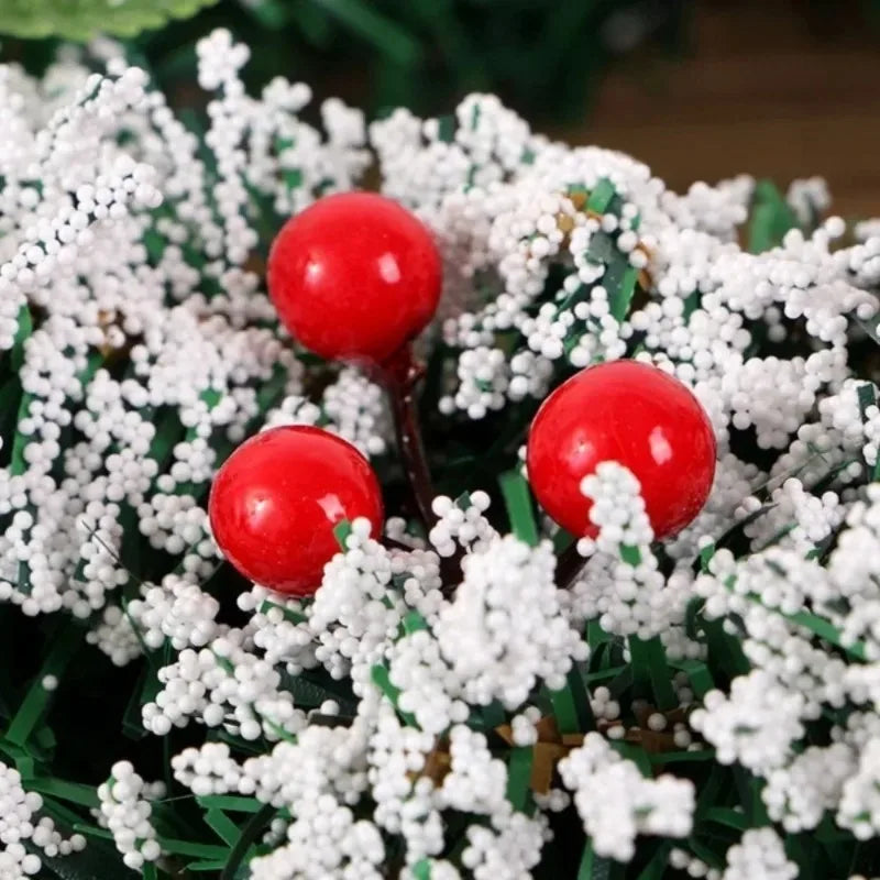 50/100Pcs Artificial Berry Christmas Ornaments – DIY Wreath Décor Christmas Ornaments Babs