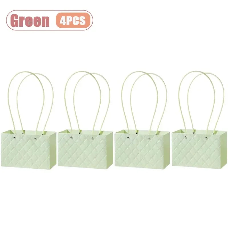 Reusable Waterproof Floral Gift Tote Bags – Wedding & Party