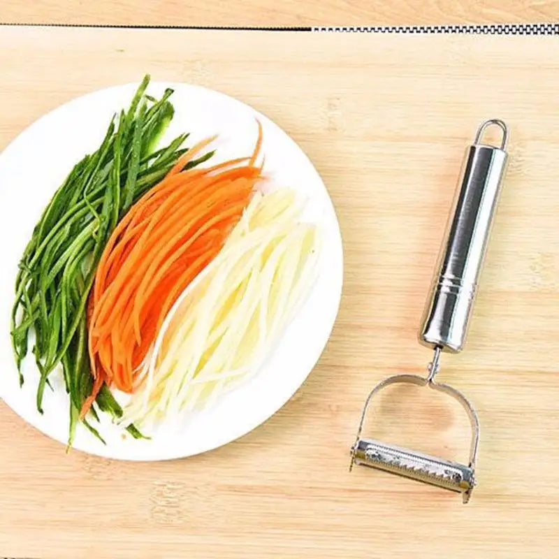 Stainless Steel Vegetable Peeler & Julienne Cutter Tool Vegetable Peeler Babs