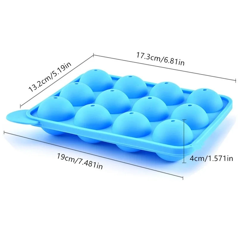 20-Hole Silicone Cake Pop & Lollipop Mold with Sticks Silicone Baking Mold Babs