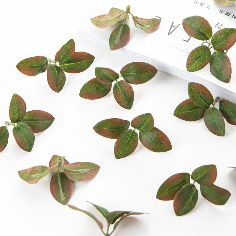 100pcs Artificial Silk Leaves – Rose, Hydrangea & Peony Decor Artificial Silk Leaves Babs