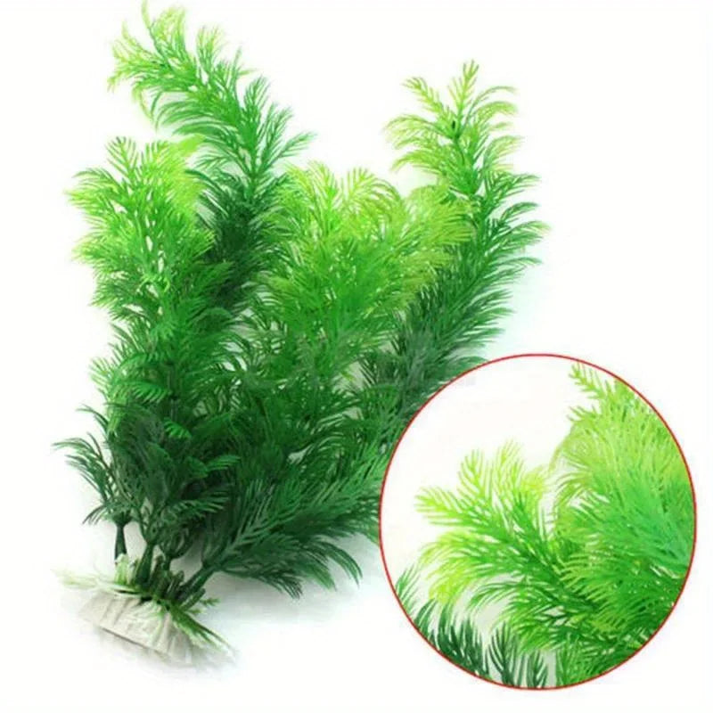Artificial Aquarium Plants 5pcs | Fish Tank Grass Decor 10–30cm Aquarium Decor Plants Babs