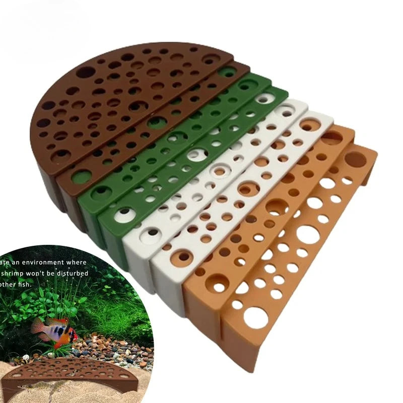 Aquarium Shrimp Cave Hide Shelter – Fish Tank Breeding Hideout Aquarium Cave Hideout Babs
