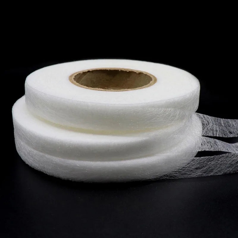 Double-Sided Fusible Fabric Tape 2 Rolls – 70 Yards Each Fusible Sewing Tape Babs White