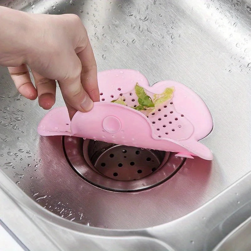 Silicone Floor Drain Hair Catcher – Cherry Blossom Filter Drain Hair Catcher Babs