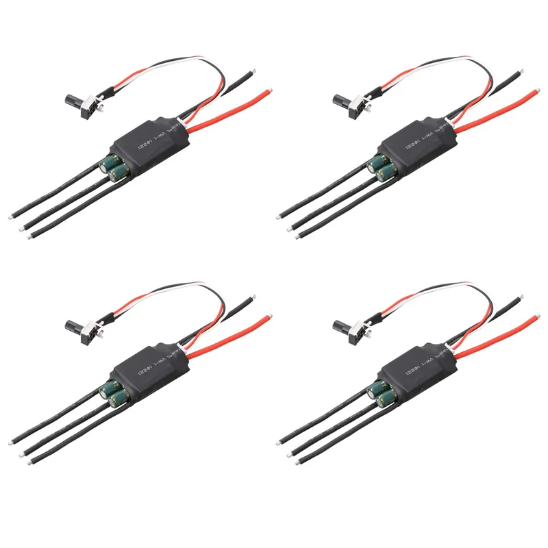 4-Pack DC 7-24V 200W BLDC 3-Phase Brushless Motor Driver Board Motor Speed Controller Babs As Shown