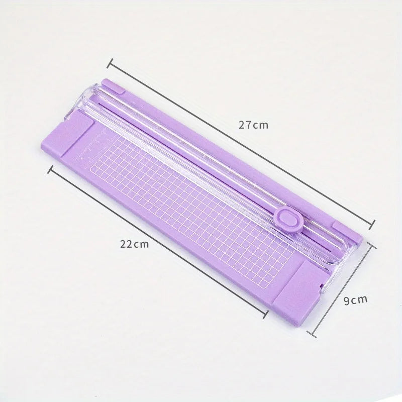 A4 Mini Paper Trimmer Cutter – Scrapbook, Cards & Crafts Paper Trimmer Cutter Babs Purple