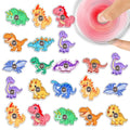 12-Pack Dinosaur Finger Spinners – Kids Party Favors & Gifts Fidget Spinner Toys Babs 12pcs random