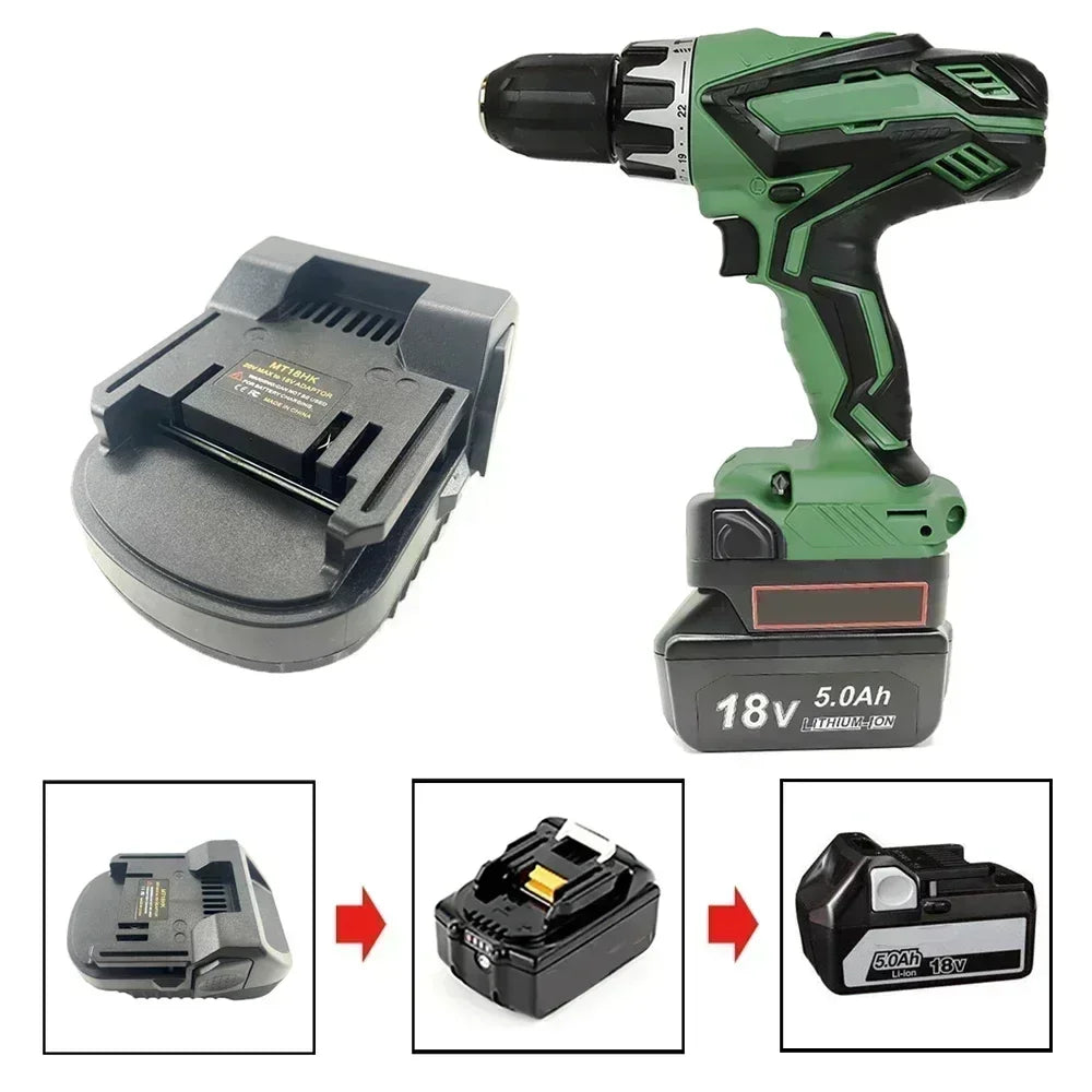 MT18HK BS18HK Battery Adapter – Makita/Bosch to Hitachi 18V Battery Converter Adapter Babs