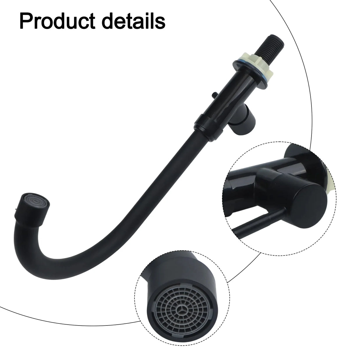 LEENKEA Single Handle Kitchen Sink Faucet – Water-Saving Tap Kitchen Sink Faucet Babs