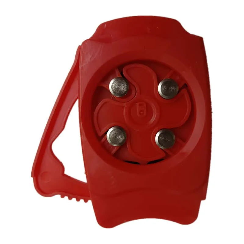 Smooth Edge Safe Can Opener – Portable Camping & Kitchen Tool Can Opener Babs red 1pc