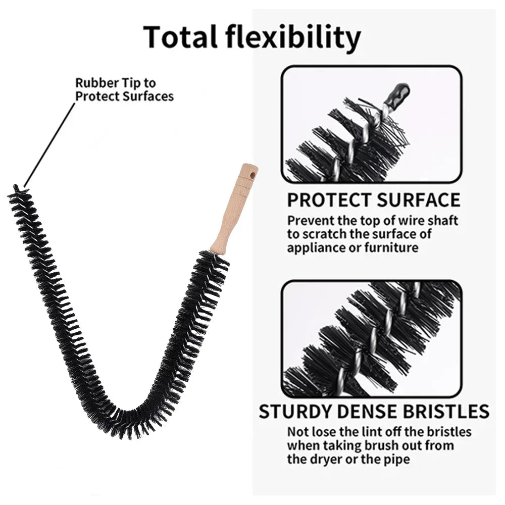 Flexible Long Cleaning Brush – Dryer, Radiator & Drain Duster Cleaning Brush Babs