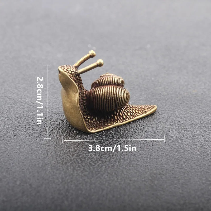 Retro Brass Carp Fish Figurine – Feng Shui Copper Ornament Brass Figurine Ornament Babs B