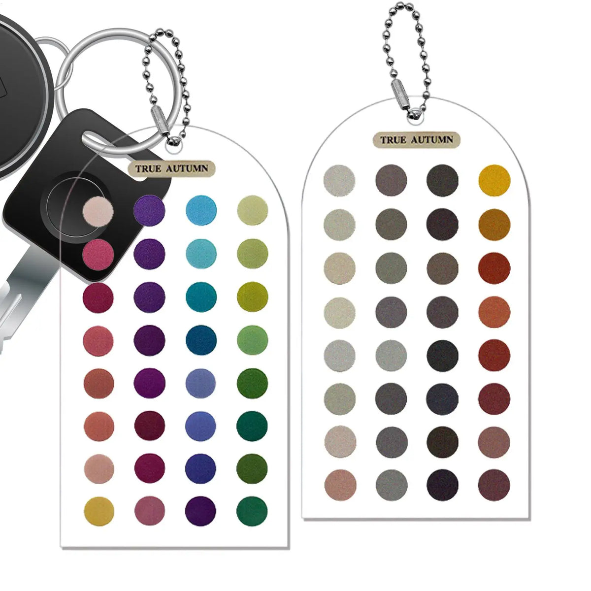 Color Analysis Cards – Double-Sided Acrylic Color Matching Guide Color Analysis Cards Babs