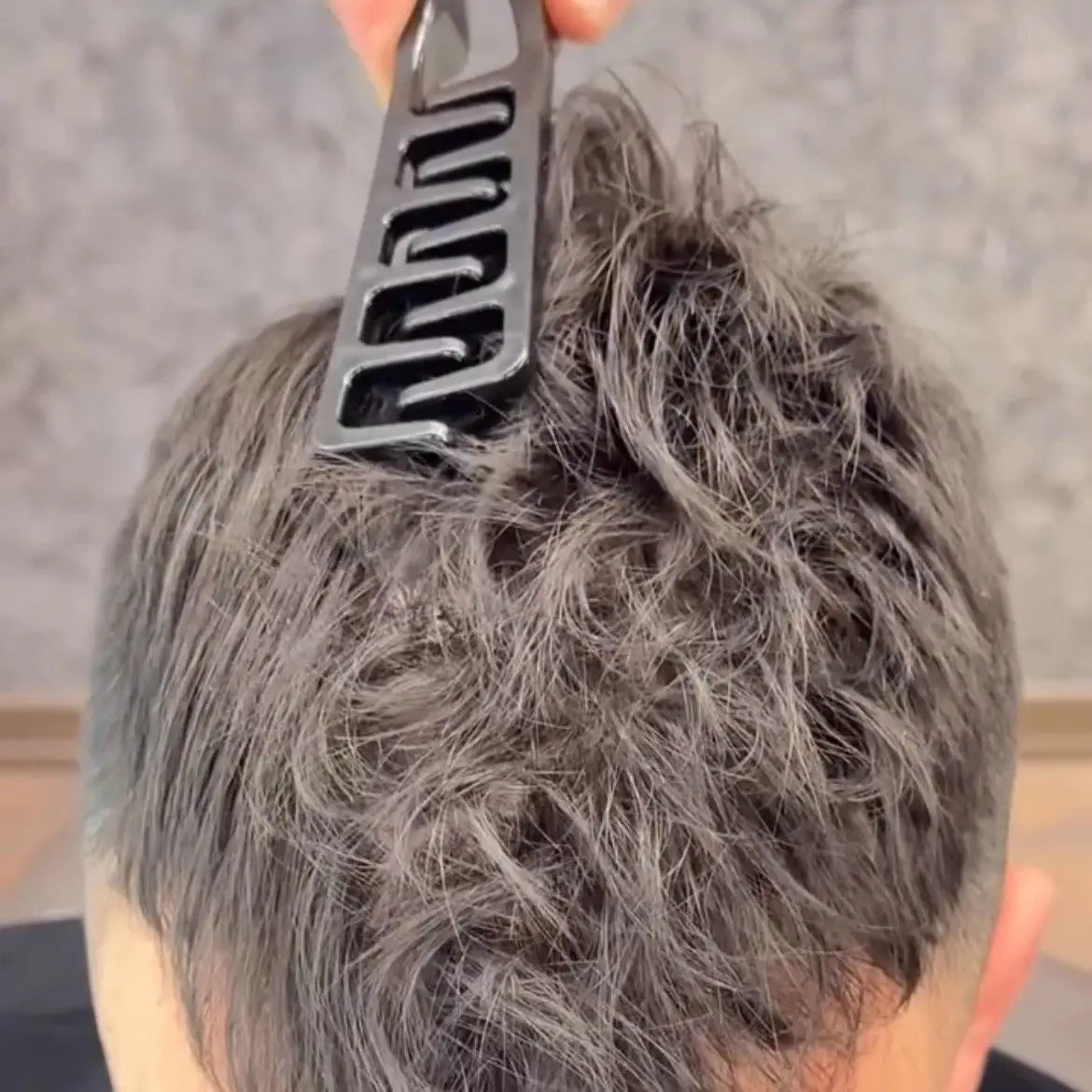2pc Men's Styling Comb Set – Fluffy Top & Textured Perm Tool Men's Hair Comb Babs
