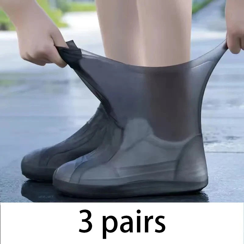 Waterproof Silicone Rain Shoe Covers – Rubber Boot Protectors
