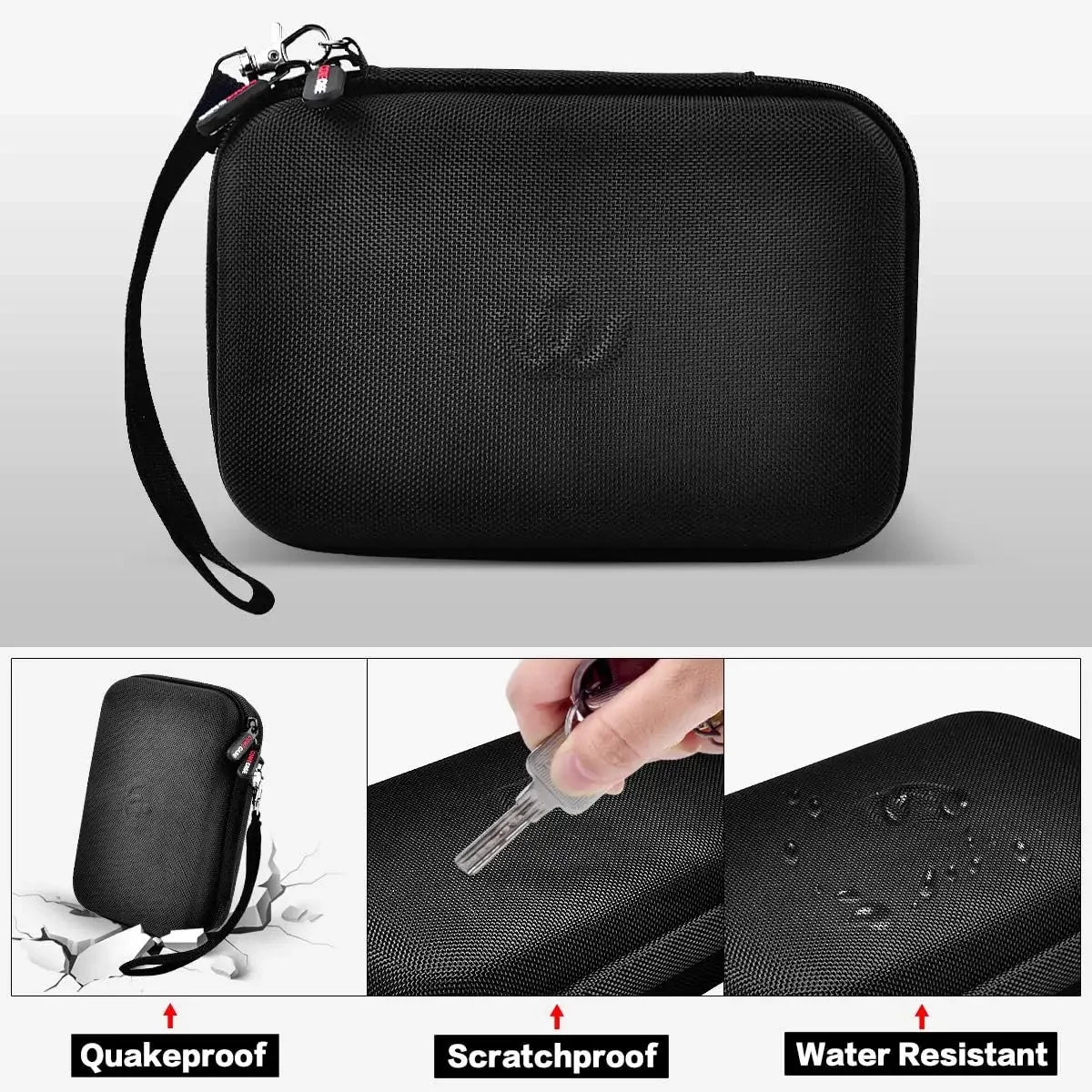 Andis T-Outliner Trimmer Case w/ Mesh Pocket | Models 04710/04603 Trimmer Carrying Case Babs