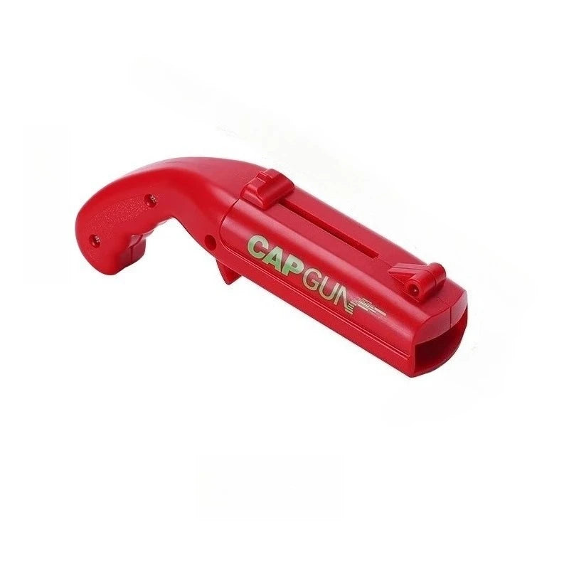 Funny Cap Gun Bottle Opener – Bar, Party & Gift Novelty Bottle Opener Babs Red