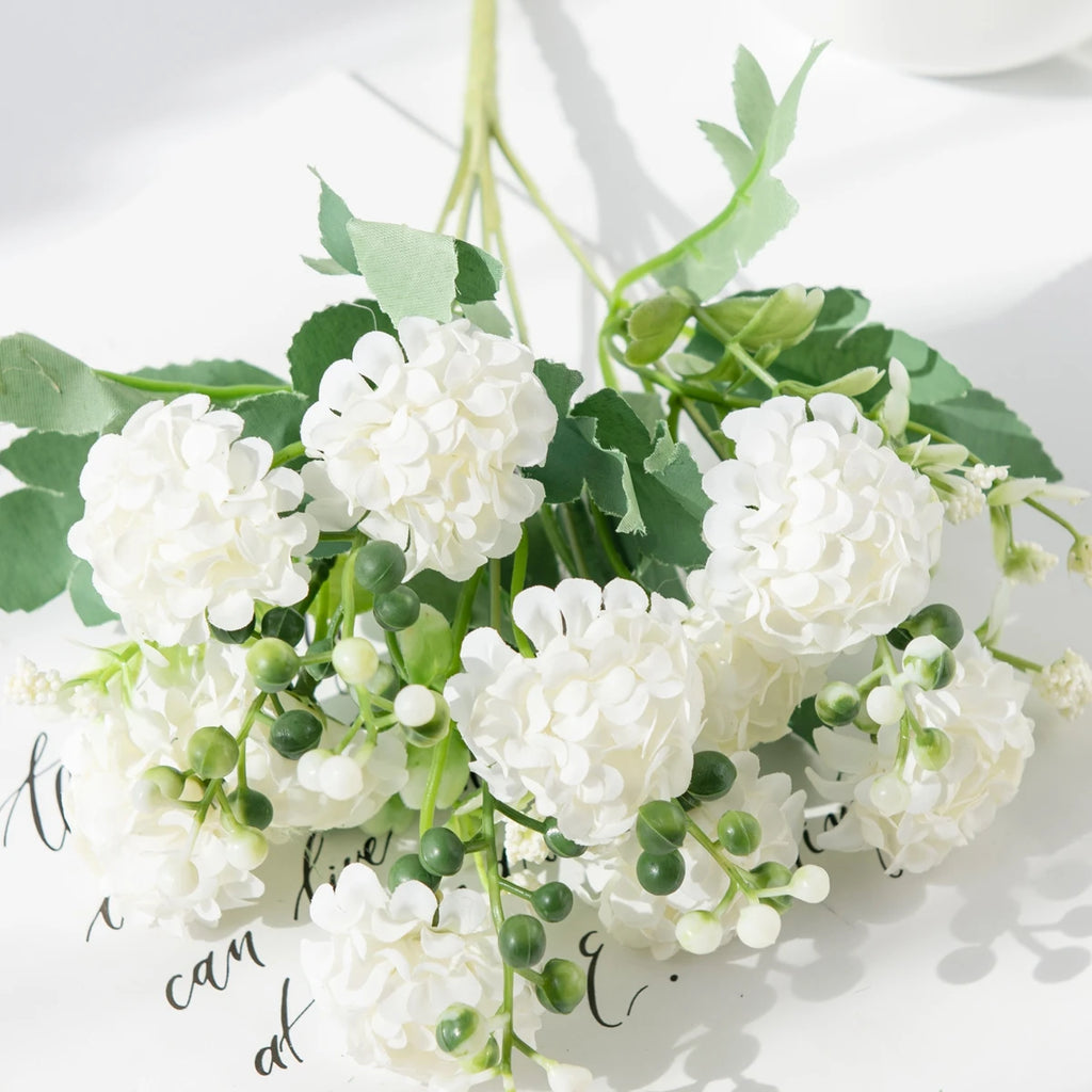 Silk Artificial Flower Ball Bouquet – Wedding & Home Decor Artificial Flower Bouquet Babs