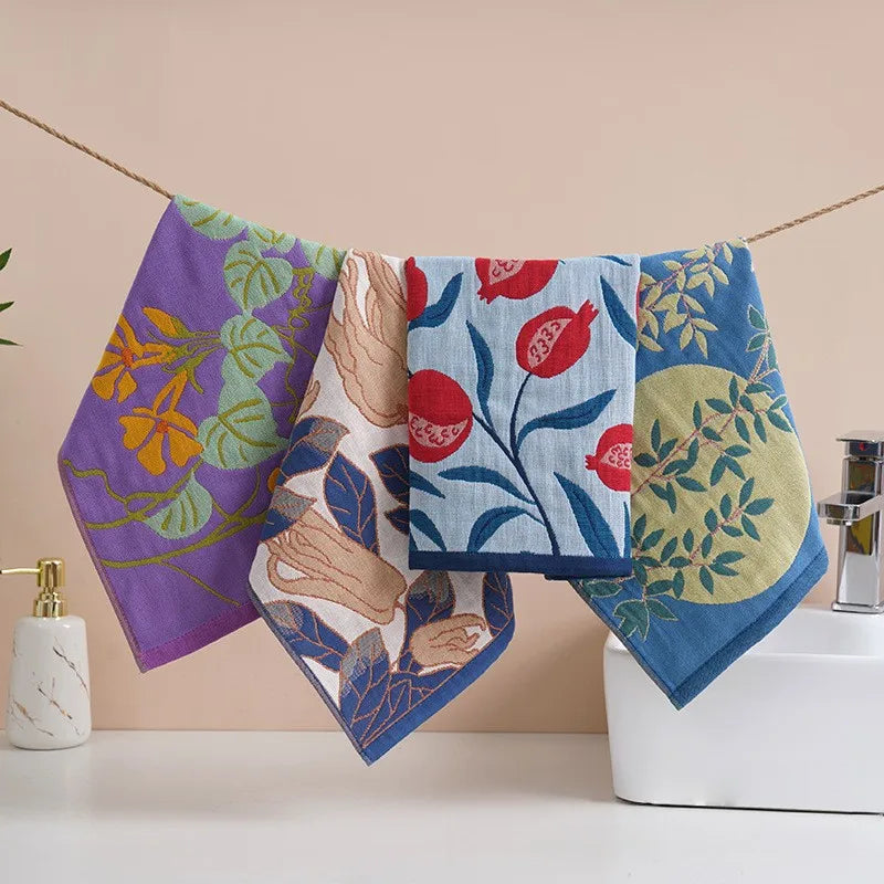 Kitchen & Bathroom Hand Towels with Loop – Quick Dry Cotton Kitchen Hand Towels Babs