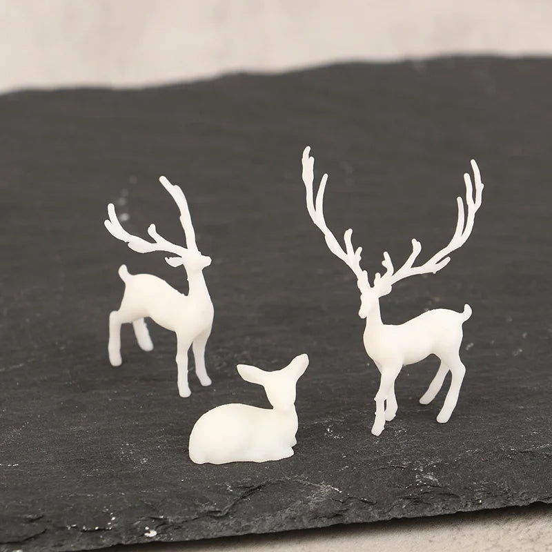 Crystal Reindeer Christmas Elk Ornament | Resin Deer Home Décor Christmas Ornament Babs