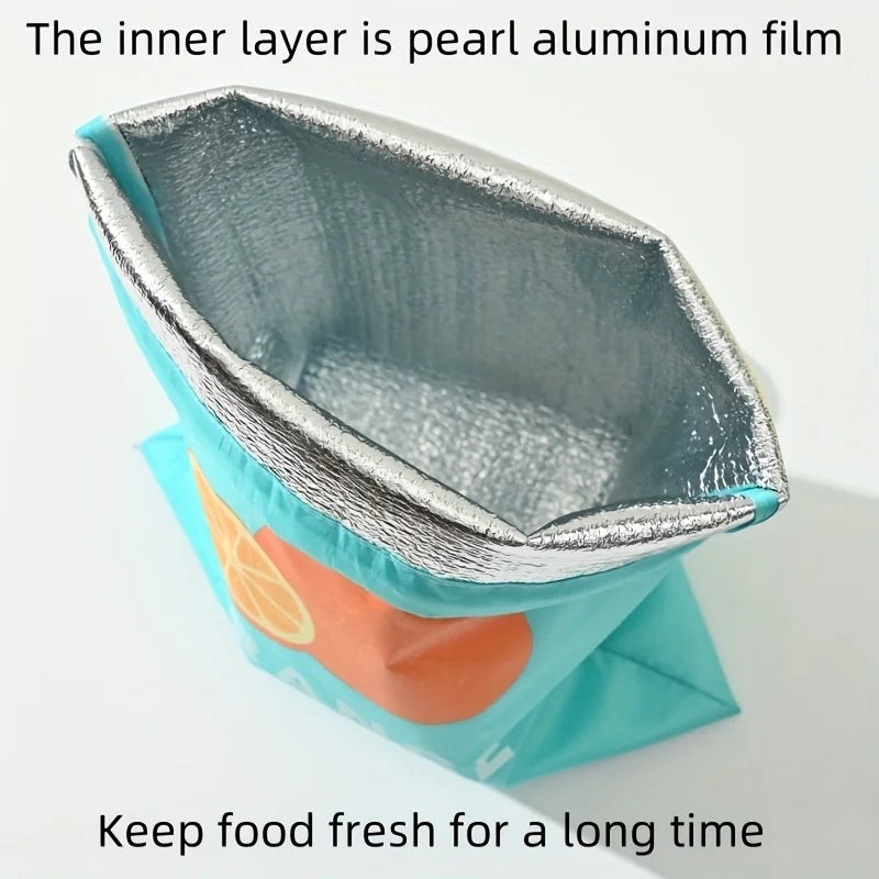 3-Pack Reusable Insulated Bags – Oxford Cloth & Aluminum Foil Insulated Lunch Bag Babs