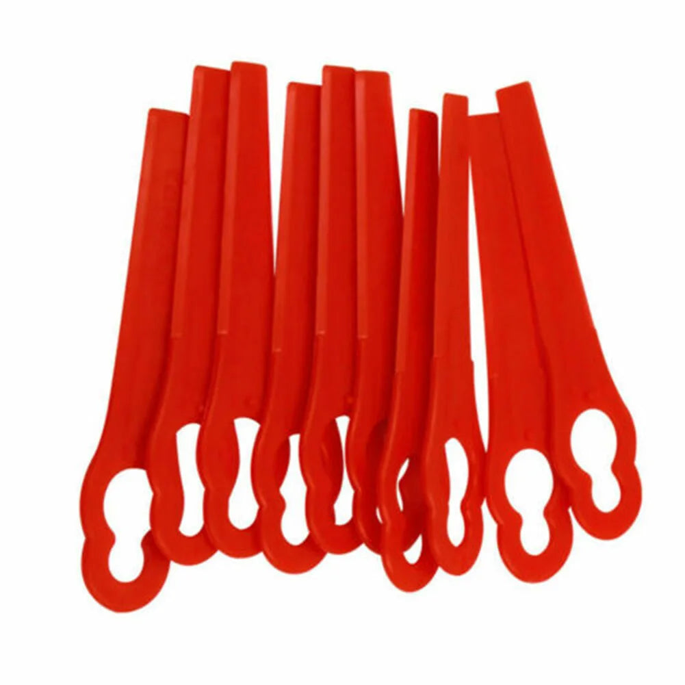 50Pcs Plastic Grass Trimmer Blades for KULLER & OZITO Mowers Trimmer Replacement Blades Babs