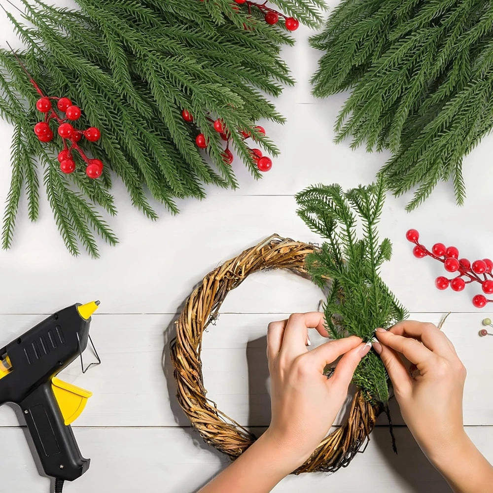 Artificial Pine Branches 20/40 Pcs – Christmas & Home Decor Artificial Pine Branches Babs