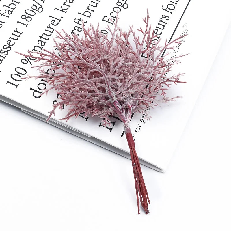 Artificial Christmas Leaf Vase Filler | Colorful DIY Home Decor Artificial Leaf Decor Babs color 5 1pc