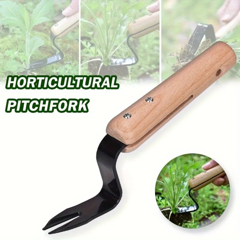 Metal Handheld Weed Remover Tool – Dandelion Puller Garden Fork Weed Remover Tool Babs