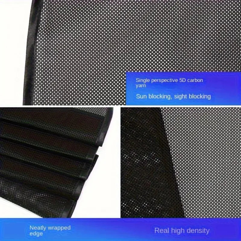 Magnetic Car Window Sunshade Mesh Curtain – UV Protection Car Window Sunshade Babs