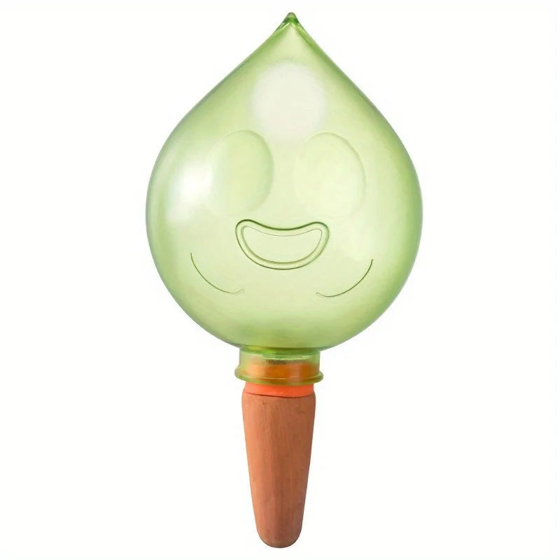 Automatic Plant Waterer – Bird & Smiling Face Drip Feeder Plant Drip Waterer Babs green-Water droplet