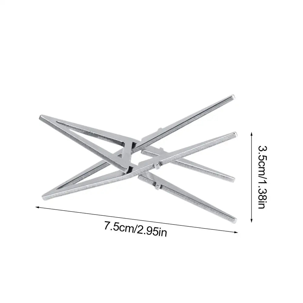 Stainless Steel Alcohol Stove Pot Stand for Camping & Hiking Camp Stove Bracket Babs 1pcs