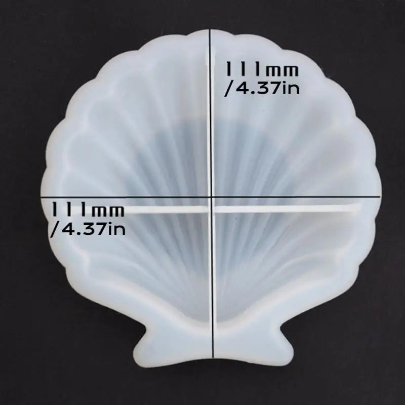 Shell Silicone Mold for Epoxy Resin, Soap & DIY Coasters Silicone Casting Mold Babs
